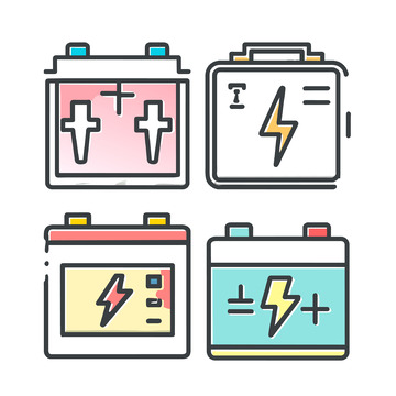 電池矢量免扣素材