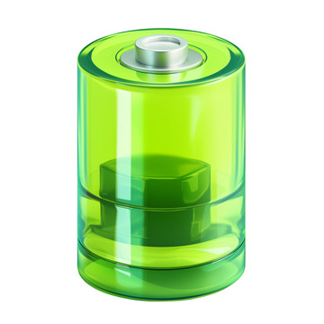 綠色大電池電池圖標(biāo)