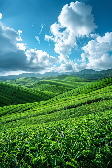 茶园风景实拍