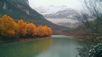 秋冬湖泊美景4