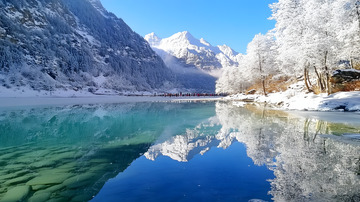 秋冬湖泊美景3