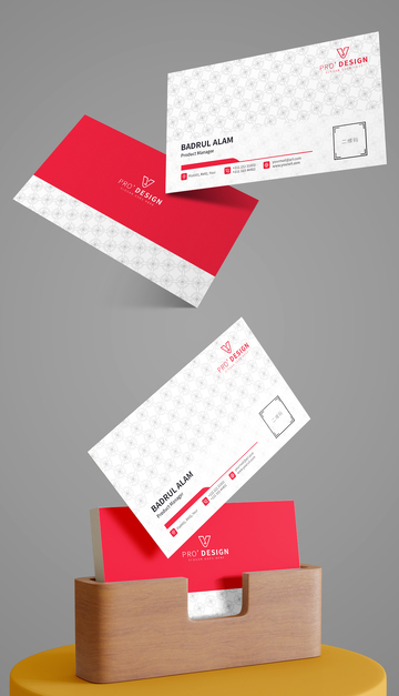 商務簡約名片模板