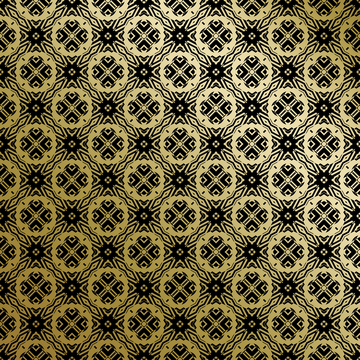 黑金中式幾何花紋背景圖31