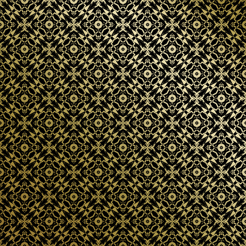 黑金中式幾何花紋背景圖49