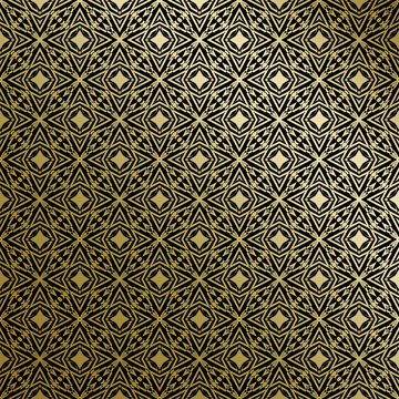 黑金中式幾何花紋背景圖75