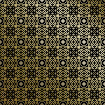 黑金中式幾何花紋背景圖78