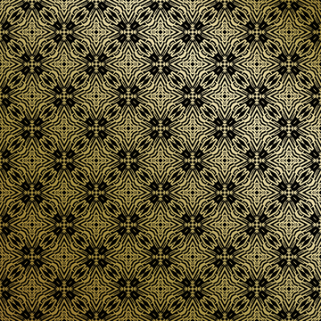 黑金中式幾何花紋背景圖83