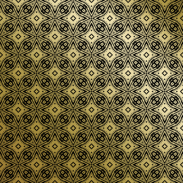 黑金中式幾何花紋背景圖84
