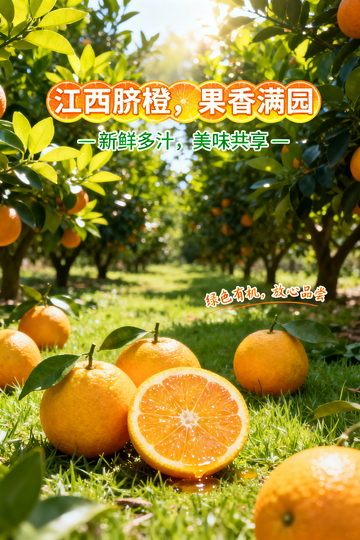 江西臍橙陽(yáng)光味美3