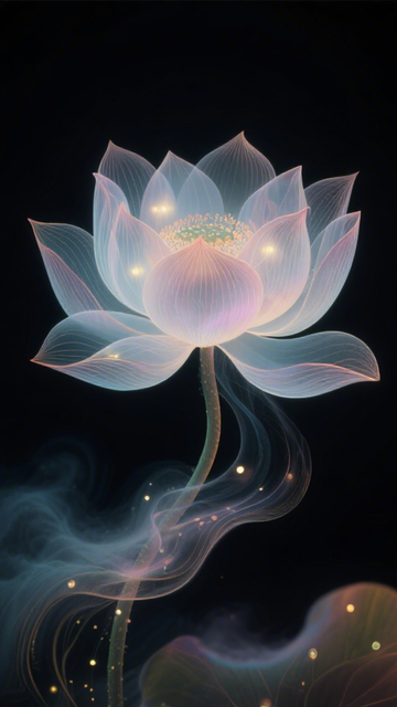 透白蓮花夢幻氛圍3