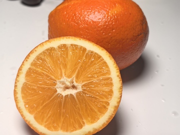 新鮮橙子特寫攝影圖片