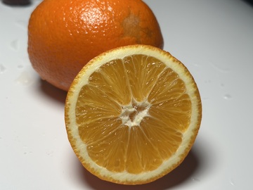 新鮮橙子特寫攝影圖片1