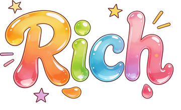 彩虹糖字體設(shè)計