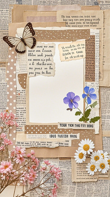 復(fù)古拼貼藝術(shù)畫(huà)