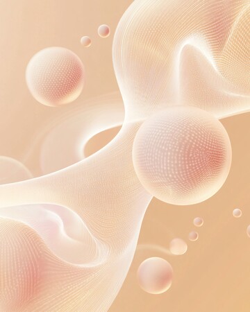 柔和漸變波紋背景1