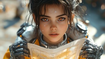 智慧少女與發(fā)光地圖2