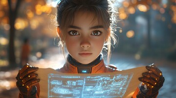 智慧少女與發(fā)光地圖3