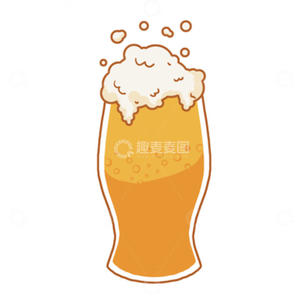源文件下载【趣麦麦图】-夏天快乐啤酒