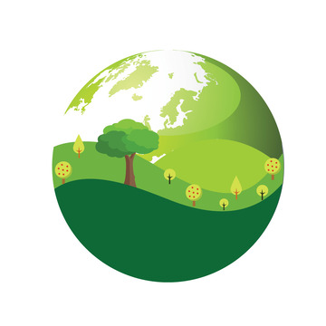 绿色地球爱护环境