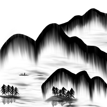 水墨 山水 古风 意境