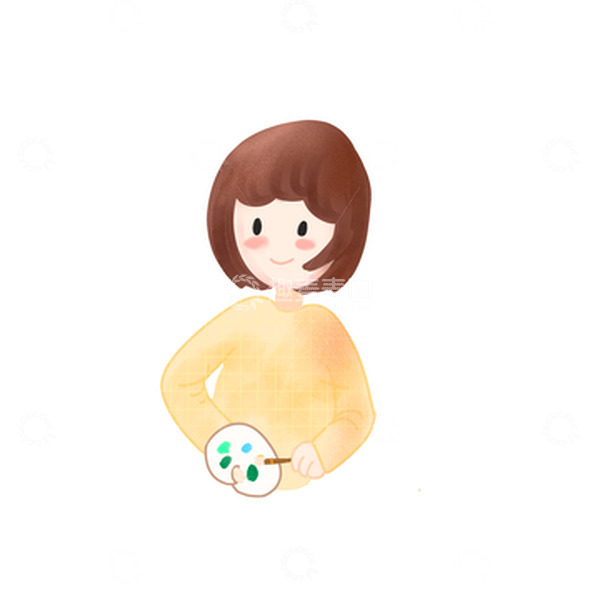 源文件下载【趣麦麦图】儿童节绘画卡通元素