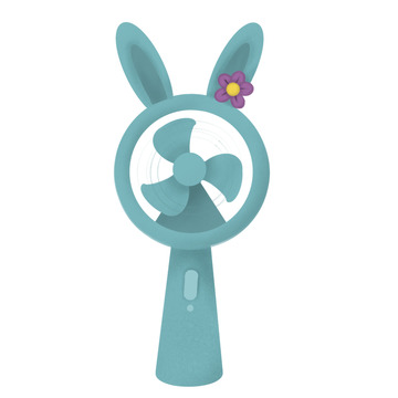 小清新儿童风扇