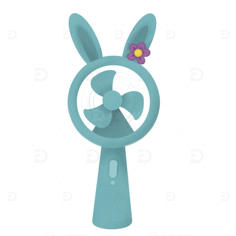 小清新儿童风扇