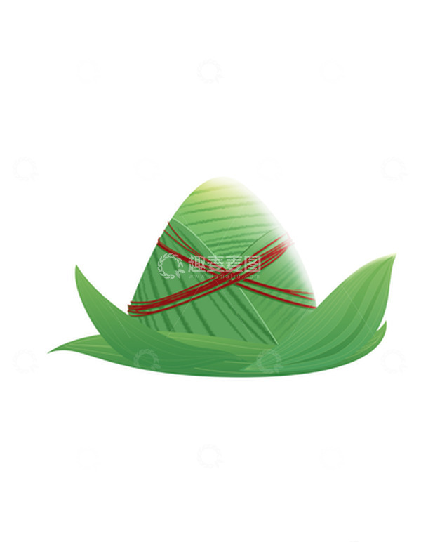 源文件下载【趣麦麦图】美味端午绿色美食手绘图