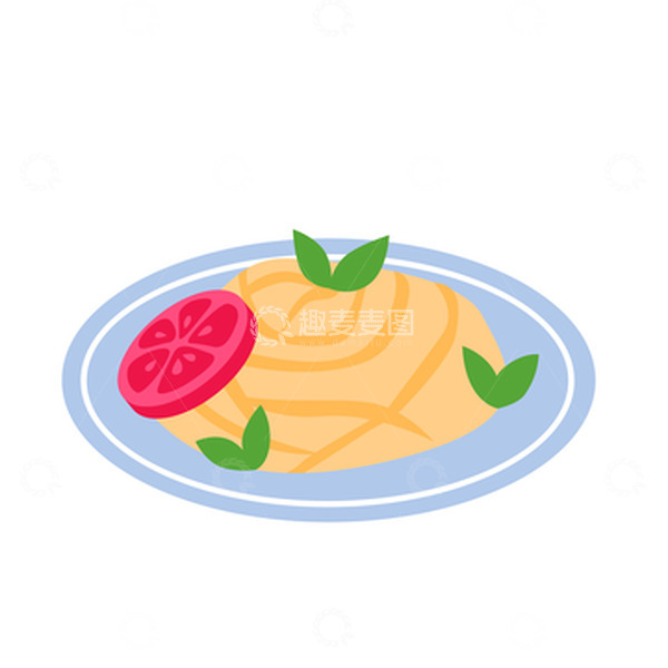 源文件下载【趣麦麦图】肉饼美食美味食物厨房