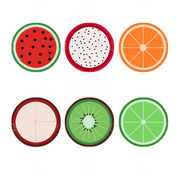 源文件下载【趣麦麦图】儿童节卡通可爱水果片