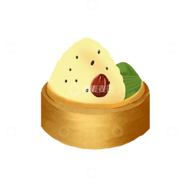 源文件下载【趣麦麦图】粽子好吃端午节庆祝蒸笼