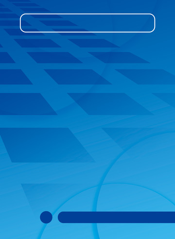 蓝色菱形展板背景商务简约