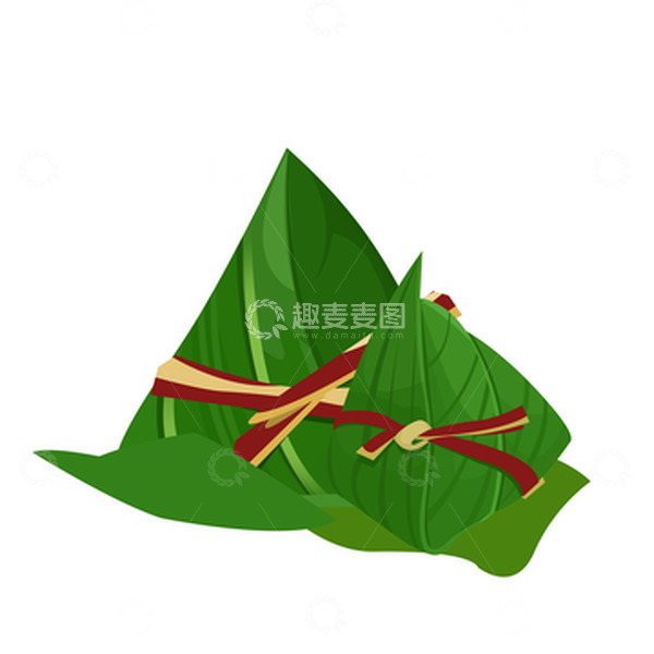源文件下载【趣麦麦图】粽子好吃端午节庆祝两个