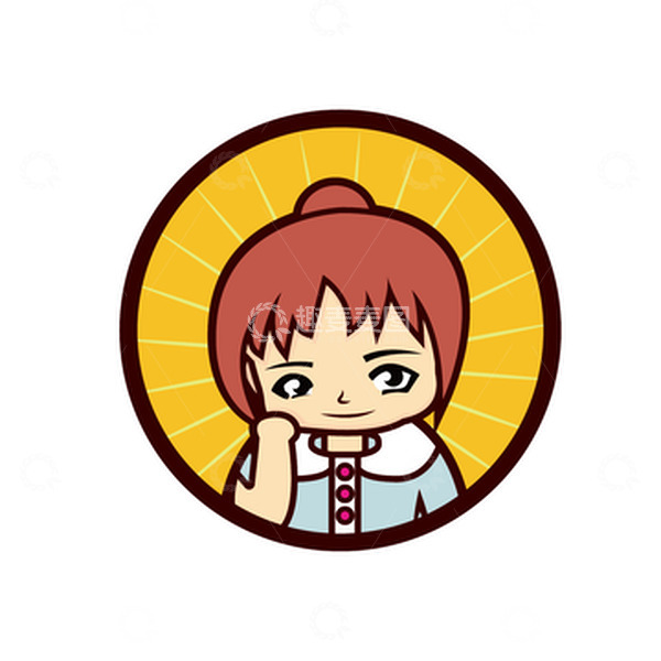 源文件下载【趣麦麦图】卡通矢量娃娃