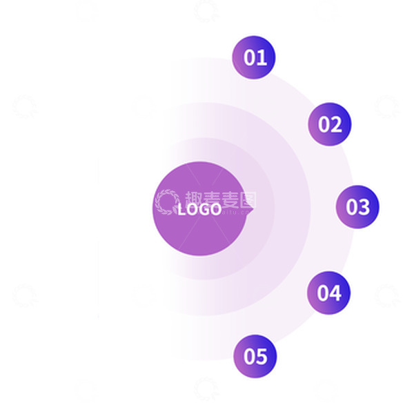 源文件下载【趣麦麦图】渐变序列文本装饰