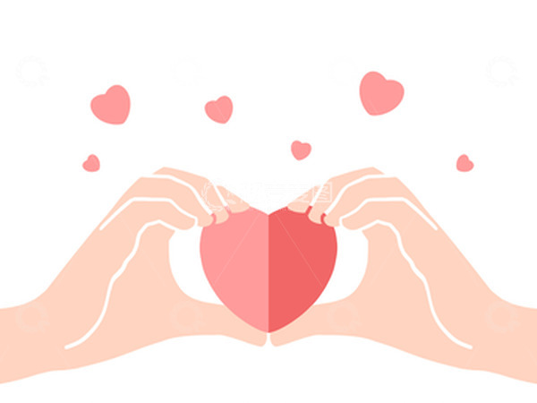 源文件下载【趣麦麦图】志愿者手拿爱心手势医生关爱友善医疗元素