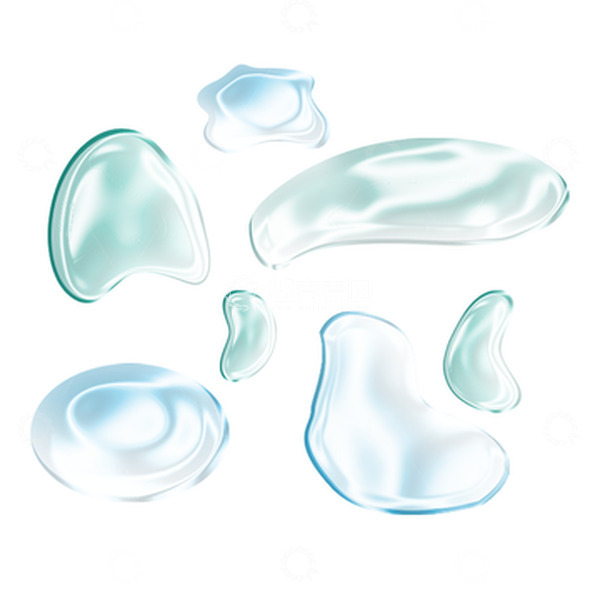 源文件下载【趣麦麦图】-透明液体气泡水珠