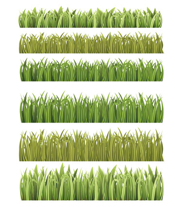 绿色小清新草地草坪草丛春天