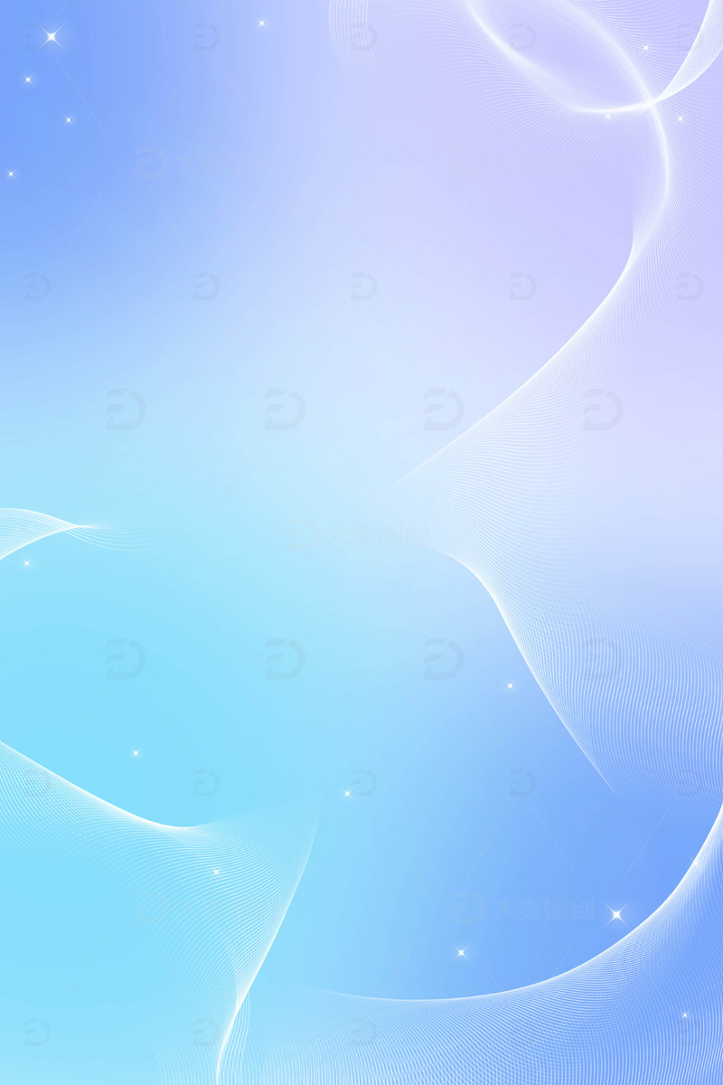 源文件下载【趣麦麦图】彩色商务科技感线条海报背景