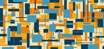 抽象像素方块背景