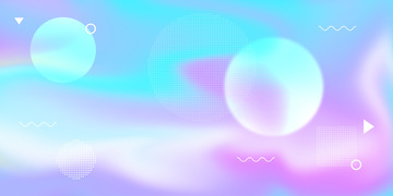 抽象流体渐变电商banner背景