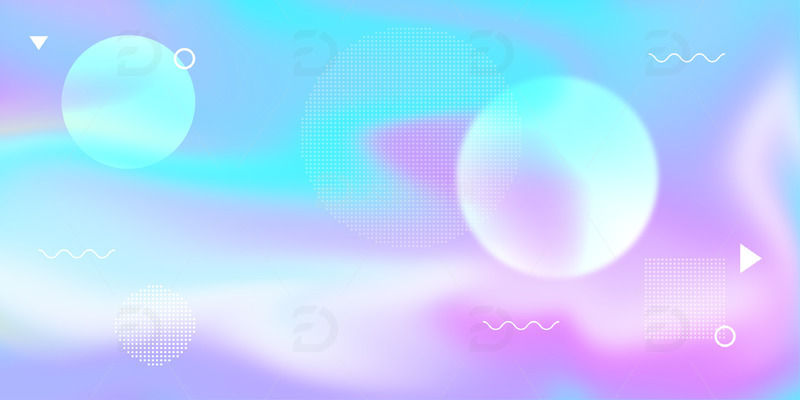 抽象流体渐变电商banner背景