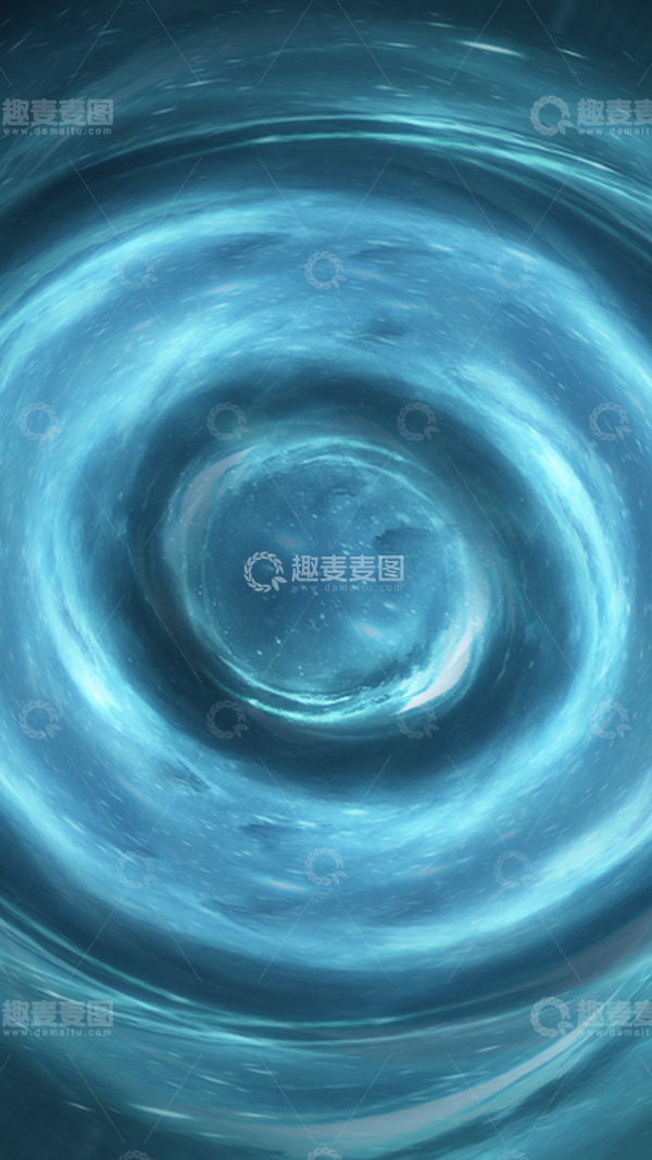 源文件下载【趣麦麦图】深蓝色宇宙星空黑洞纹理背景