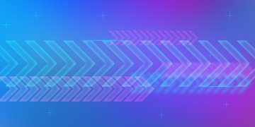 蓝色紫色渐变科技感箭头背景