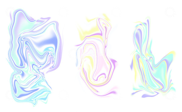 源文件下载【趣麦麦图】彩色酸性风格元素