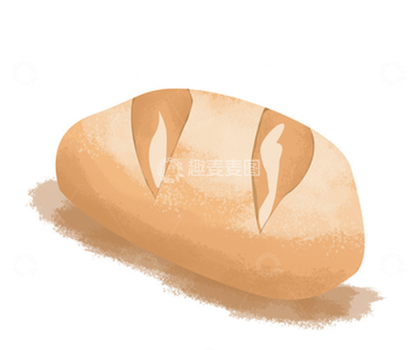 源文件下载【趣麦麦图】烘焙面包糕点卡通手绘元素