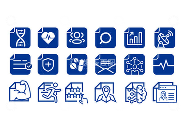 源文件下载【趣麦麦图】小图标文件图标医用标志