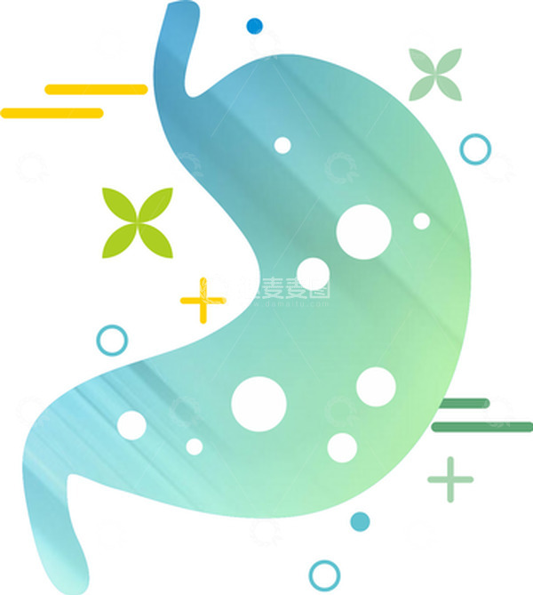 源文件下载【趣麦麦图】渐变+插画+消化胃+科技+手绘矢量