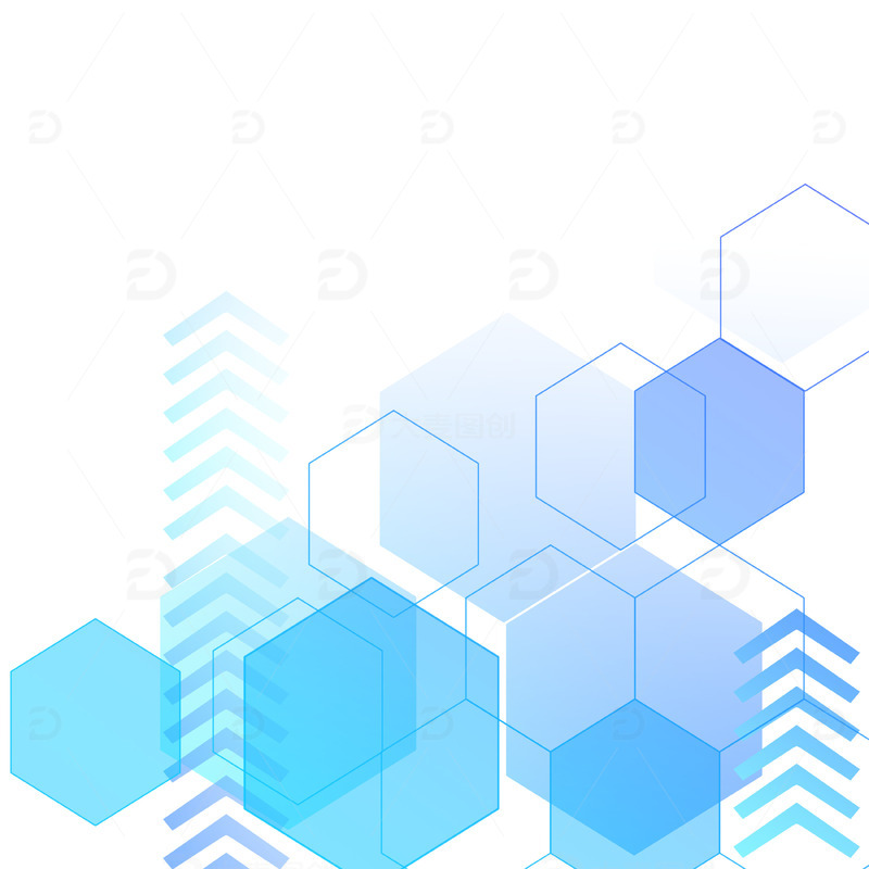 源文件下载【趣麦麦图】渐变科技线条箭头