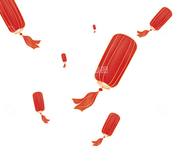 源文件下载【趣麦麦图】红色国潮中国风飞起的灯笼喜庆庆祝海报装饰
